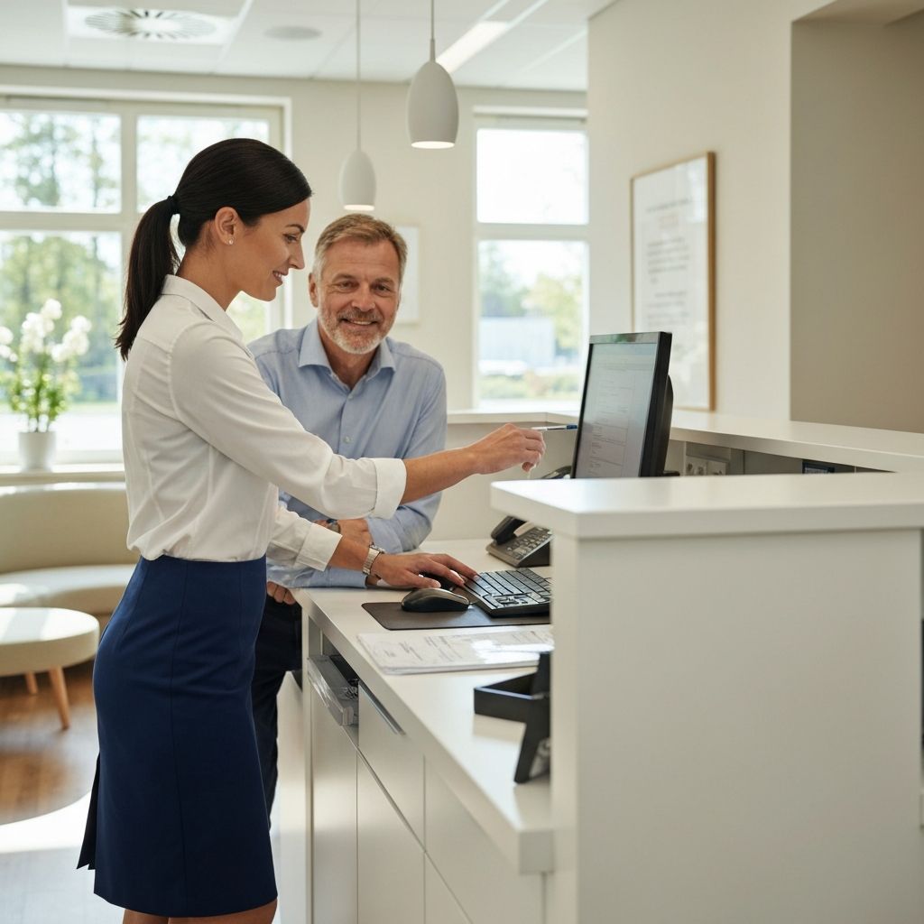 Helsesekretær i arbeid